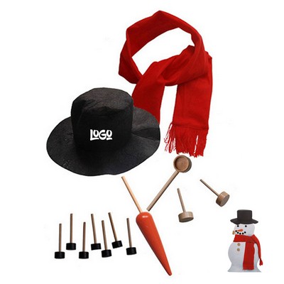 13 Piece Christmas Snowman Decorating Kit Outdoor Decoration