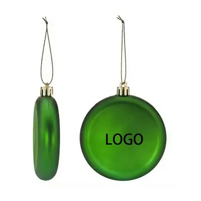 Custom Christmas Disc Ornament