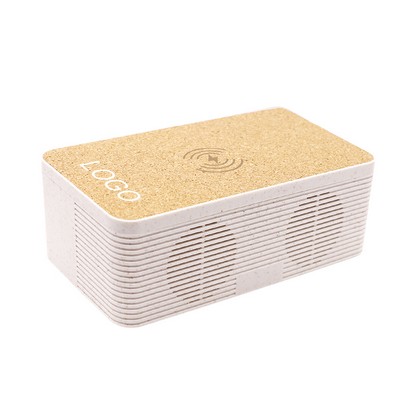 2-in-1 Wireless Charger and Bluetooth® Speaker