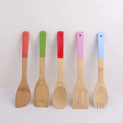 Eco-Friendly Bamboo Spatula Set