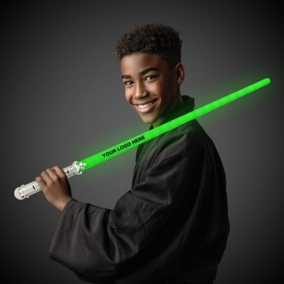 28" Green LED Saber Sword