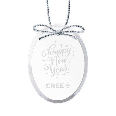 Starfire Ornament - Oval