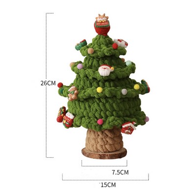 Handmade Crochet Christmas Tree Decor