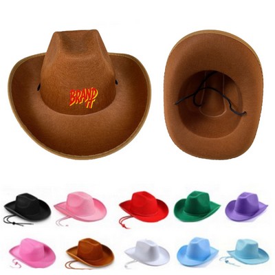 Custom Western Suede Cowboy Hat