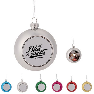 Shiny Aluminum Christmas Ornament Ball