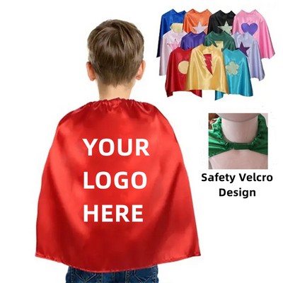 Kids Full Color Superhero Cape