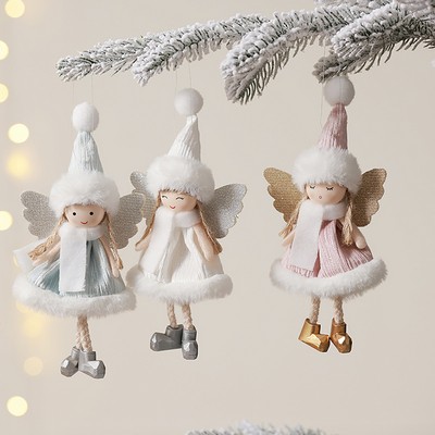 Christmas Tree Decorative Plush Doll Ornament