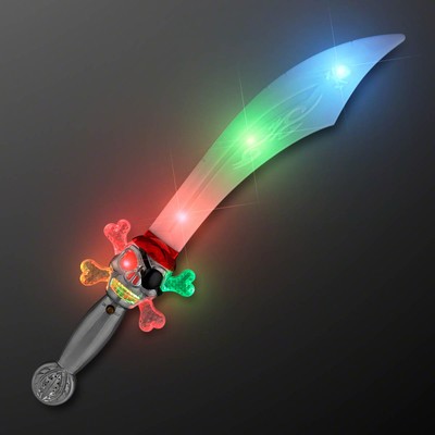 Blinky Pirate Knife Mini Light Up Swords 15.5" - BLANK