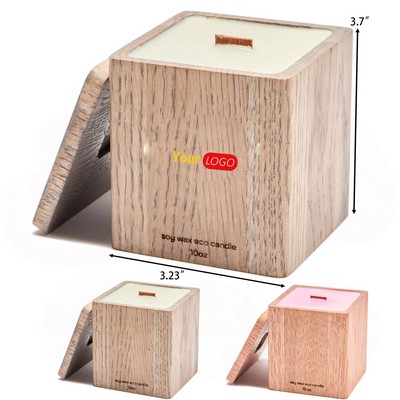 Bergamot and Lime Scented Soy Wax Candle