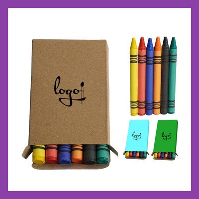 Classic Color 6 Piece Crayon Set