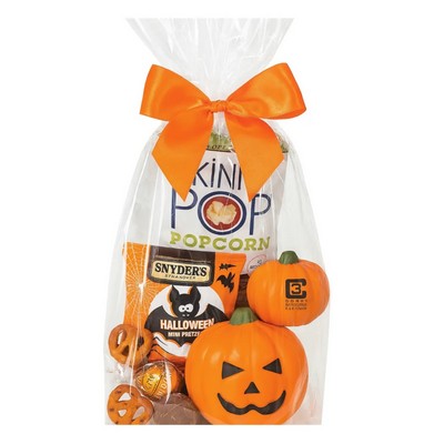 Pumpkin Stress Ball with Snacks Kit