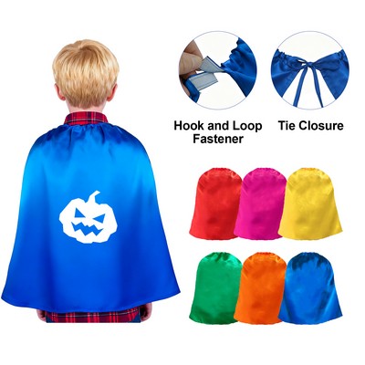 Single Layer Hero Cape with Custom Logo
