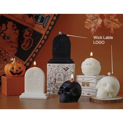 Halloween Pumpkin Skull Candle Scented Decoration