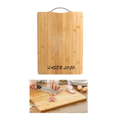 Bamboo Cutting Board w/Handle