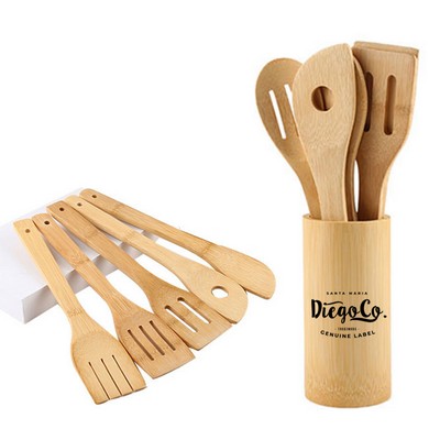 Bamboo Kitchen Utensil Set