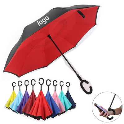 Reverse Folding Umbrella