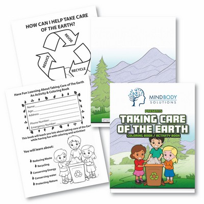 Taking Care of The Earth Coloring & Activity Book