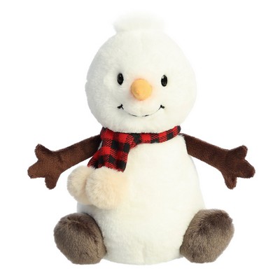 10" Snowman with scarf