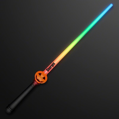 Jack O Lantern LED Sword Sabers - PRINTED