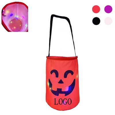 Halloween Child Adorable Pumpkin Treat Pouch