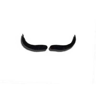 2 Piece Movie Quality Faux Mustache