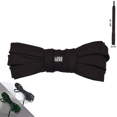 Glow In The Dark Flat Shoelaces