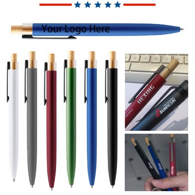 Eco-Friendly Recycled Aluminum Ballpoint Pen