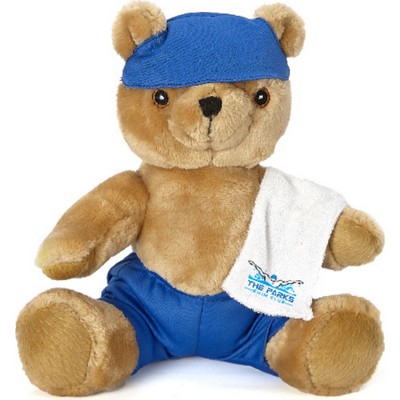 10" Stuffed Animal Swimmer Bear