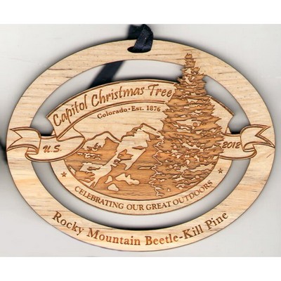 Customizable Hardwood Ornaments