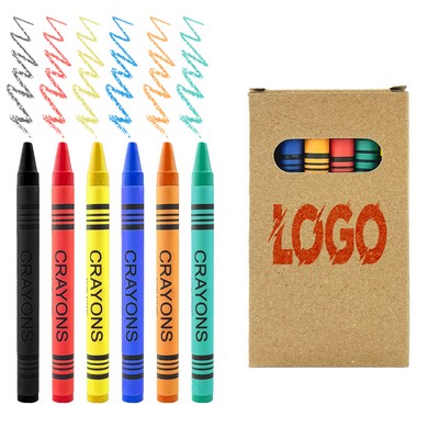 6-Pack Drawing Crayon Set