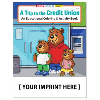 A Trip to the Credit Union Coloring & Activity Book