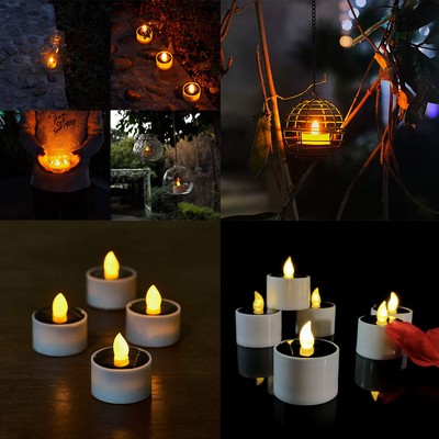 Solar Lantern Tea Lights Candles