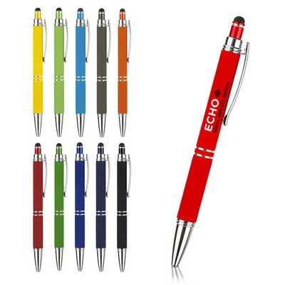 Phoenix Softy Brights Rubberized Metal Pen