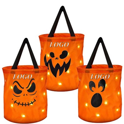 Light-Up Halloween Candy Bag
